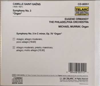 CD The Philadelphia Orchestra: Organ Symphony (No. 3 In C Minor, Op. 78) 373984