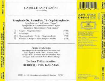 CD Berliner Philharmoniker: Symphony Nr. 3 »Organ = Orgel-Symphonie = Avec Orgue« 35401