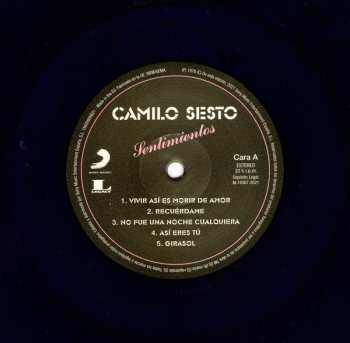 LP Camilo Sesto: Sentimientos CLR 589741