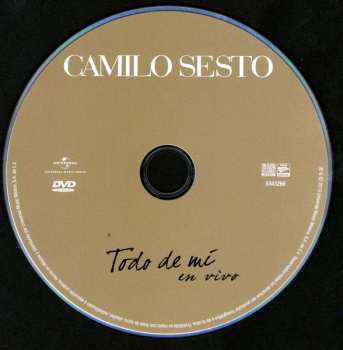 CD/DVD Camilo Sesto: Todo De Mí 613594