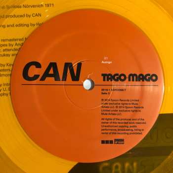 2LP Can: Tago Mago CLR | LTD 611740