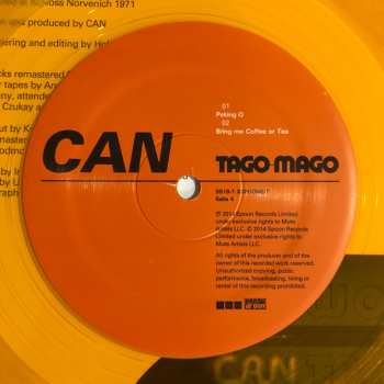 2LP Can: Tago Mago CLR | LTD 611740