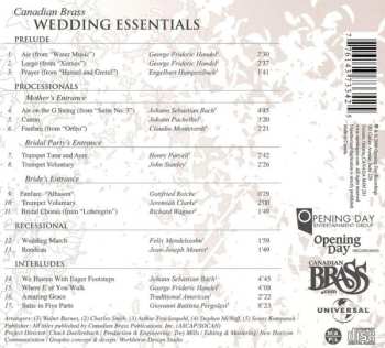 CD The Canadian Brass: Wedding Essentials 644312