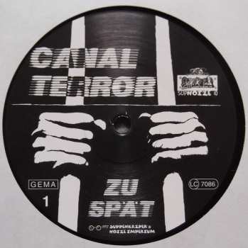 LP Canal Terror: Zu Spät 79841