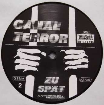 LP Canal Terror: Zu Spät 79841