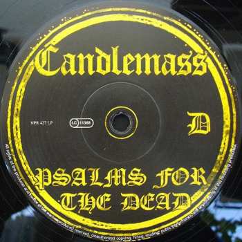 2LP Candlemass: Psalms For The Dead  LTD 68513