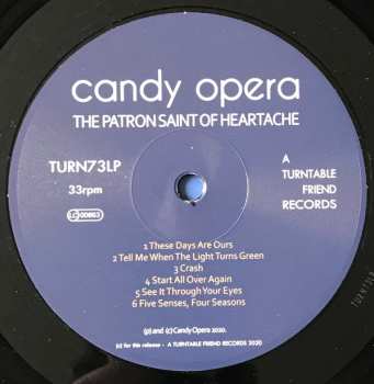 LP Candy Opera: The Patron Saint Of Heartache LTD 600636