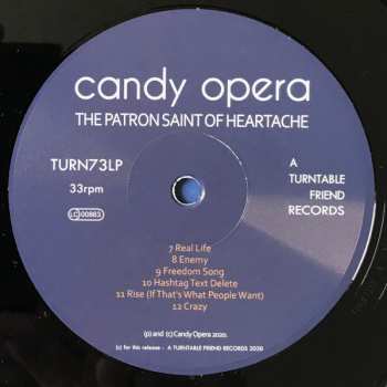 LP Candy Opera: The Patron Saint Of Heartache LTD 600636