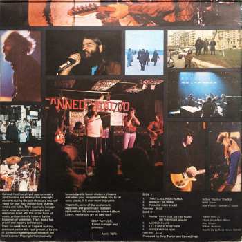 LP Canned Heat: '70 Concert: Recorded Live In Europe 628804