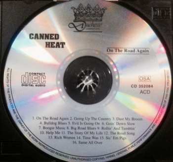 CD Canned Heat: On The Road Again 444898