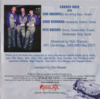 CD Canned Rock: Kinetic Energy / Machines 19150