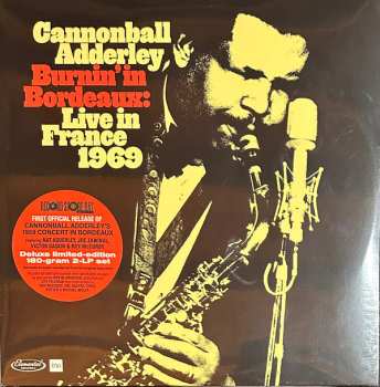 Album Cannonball Adderley: Burnin' In Bordeaux: Live in France 1969