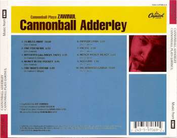 CD Cannonball Adderley: Cannonball Plays Zawinul 605598