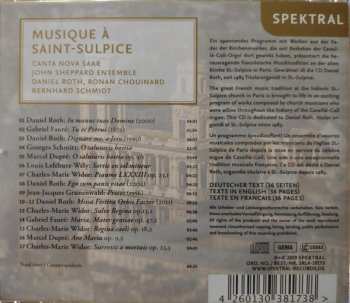 CD Daniel Roth: Musique À Saint-Sulpice 608985