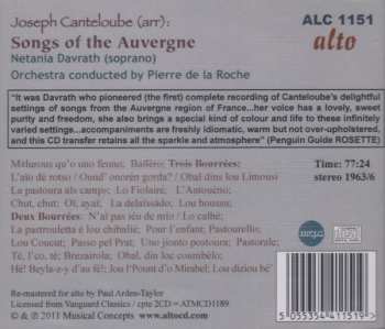 CD Joseph Canteloube: Songs Of The Auvergne 468169