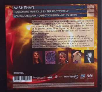 CD Canticum Novum: Aashenayi - Rencontre Musicale En Terre Ottomane DIGI 560354