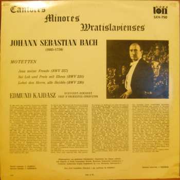 LP Cantores Minores Wratislavienses: Johann Sebastian Bach (1685-1750) 591494