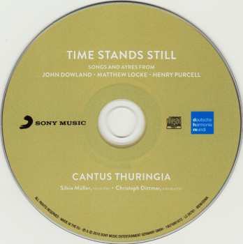 CD Cantus Thuringia: Time Stands Still 189491