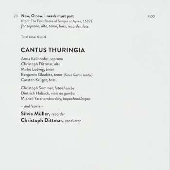 CD Cantus Thuringia: Time Stands Still 189491