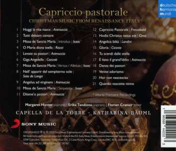 CD Capella De La Torre: Capriccio Pastorale 544967