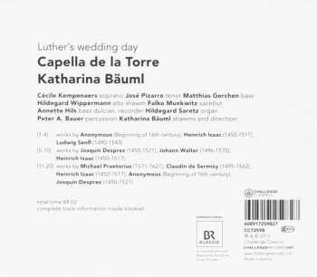 CD Capella De La Torre: Luther's Wedding Day 221217