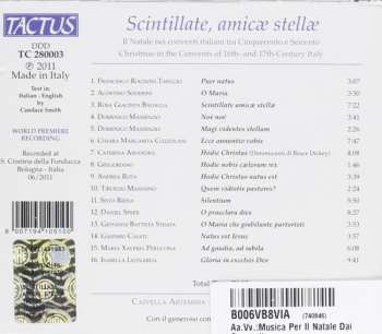 CD Cappella Artemisia: Scintillate Amicæ Stellæ (Il Natale Nei Conventi Italiani Tra Cinquecento E Seicento) 659275