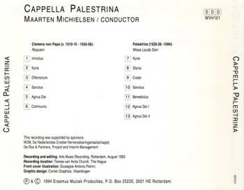 CD Giovanni Pierluigi da Palestrina: Requiem - Missa Lauda Sion 656805