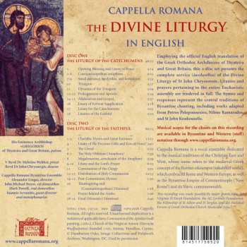 2CD Cappella Romana: The Divine Liturgy In English 221456