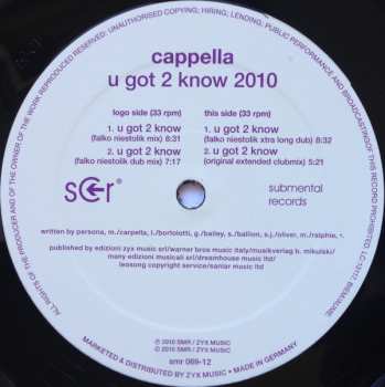 LP Cappella: U Got 2 Know 2010 66072