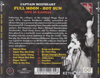 CD Captain Beefheart: Full Moon - Hot Sun  428406