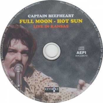 CD Captain Beefheart: Full Moon - Hot Sun  428406