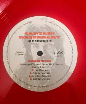 LP Captain Beefheart: Live In Vancouver '81 135091