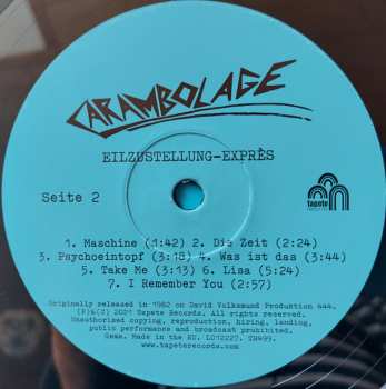 LP Carambolage: Eilzustellung-Exprès 573995