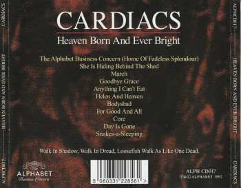 CD Cardiacs: Heaven Born And Ever Bright 544308