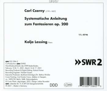 2CD Carl Czerny: Anleitung Zum Fantasieren Op. 200 573004