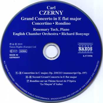 CD English Chamber Orchestra: Second Grand Concerto in E Flat Major (Concertino · Rondino) 114451