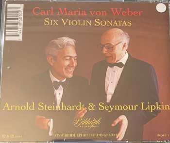 CD Carl Maria von Weber: Six Violin Sonatas  475310