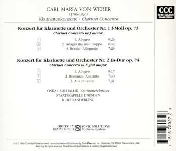 CD Staatskapelle Dresden: Clarinet Concertos Nos. 1 & 2 653125