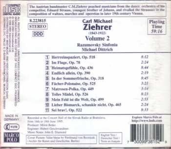 CD Carl Michael Ziehrer: Selected Dances And Marches Vol 2 111222