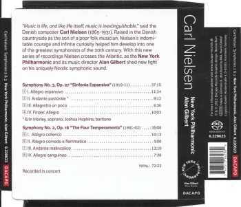 SACD Carl Nielsen: Symphony No. 3 "Sinfonia Espansiva"; Symphony No. 2 "The Four Temperaments" 551933