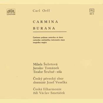 LP Carl Orff: Carmina Burana 592587