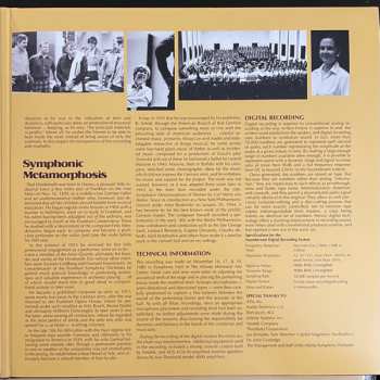 2LP Atlanta Symphony Orchestra: Carmina Burana / Symphonic Metamorphosis 80841