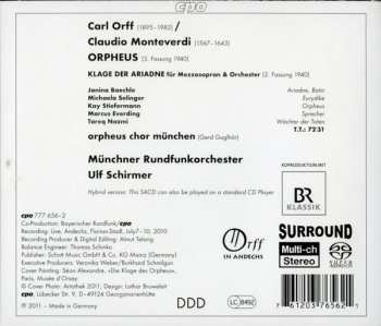 SACD Carl Orff: Orpheus • Klage Der Ariadne 193373