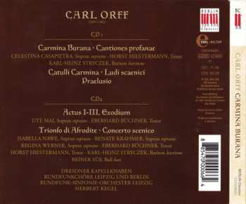 2CD Carl Orff: Carmina Burana / Catulli Carmina / Trionfo Di Afrodite 113581