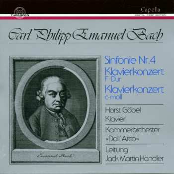 Album Carl Philipp Emanuel Bach: Klavierkonzerte Wq.31 & Wq.33