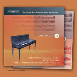 Album Carl Philipp Emanuel Bach: Concertos & Solo Keyboard Music Volumes 15