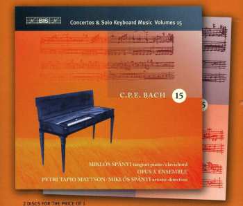 2CD Carl Philipp Emanuel Bach: Concertos & Solo Keyboard Music Volumes 15 548707