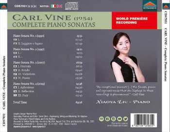 CD Carl Vine: Complete Piano Sonatas 557723