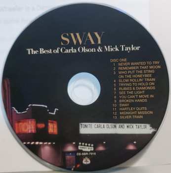 2CD Carla Olson: Sway The Best of Carla Olson & Mick Taylor DIGI 615643