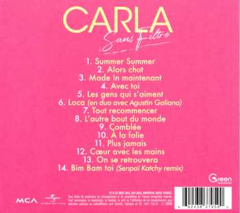 CD Carla Lazzari: Sans Filtre 648325